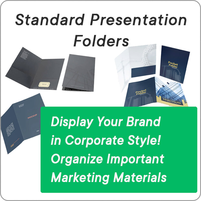 Advertising Standard Presentation Paper Folders