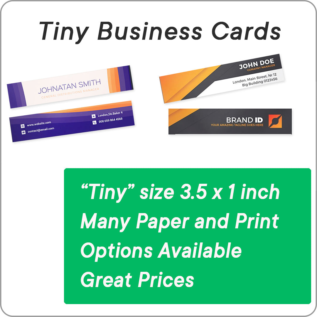 Green Business Cards, 110lb Business Cards